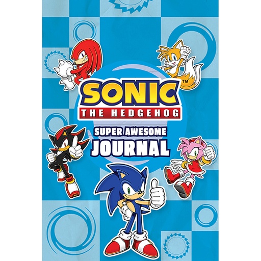 SONIC HEDGEHOG SUPER AWESOME JOURNAL