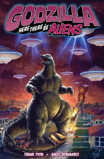 GODZILLA HERE THERE BE ALIENS