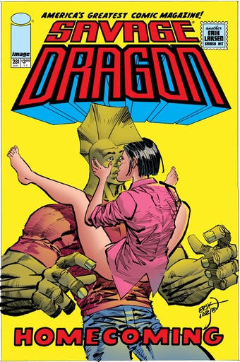 SAVAGE DRAGON 281 CVR A ERIK LARSEN