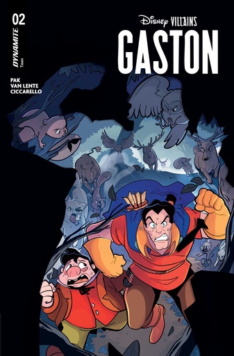 DISNEY VILLAINS GASTON 2 CVR C MILENA CICCARELLO VAR