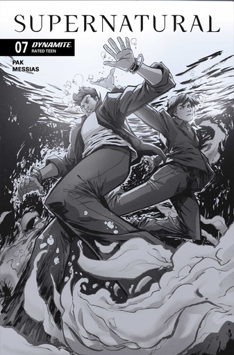 SUPERNATURAL 7 CVR G INC 1:10 DAVID COUSENS LINE ART VAR