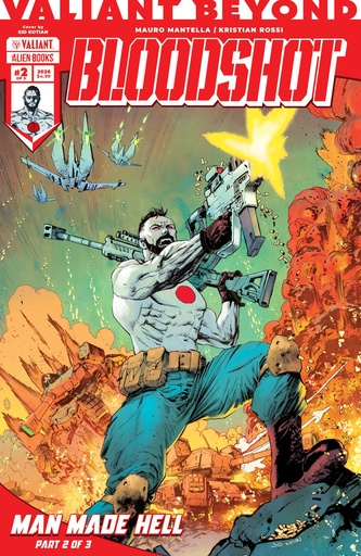 VALIANT BEYOND BLOODSHOT 5MAN MADE HELL 2 VAR B (KOTIAN)