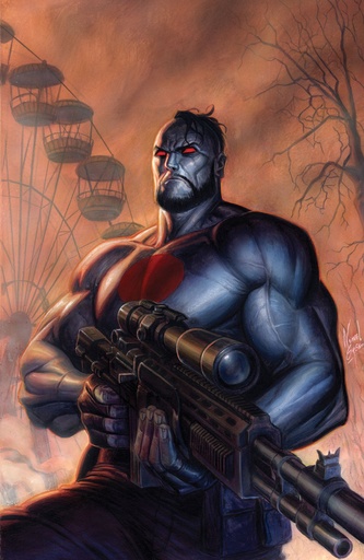 VALIANT BEYOND BLOODSHOT 5MAN MADE HELL 2 VARIANT C