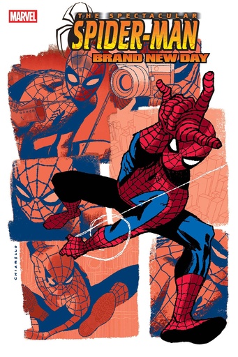 SPECTACULAR SPIDERMAN BRAND NEW DAY 2 MARK CHIARELLO VAR
