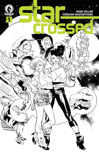 STARCROSSED 1 (CVR D) (B&W) (STUART IMMONEN)
