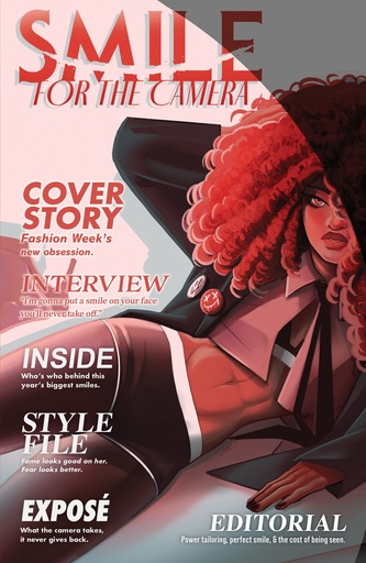 SMILE FOR CAMERA 4 VAR C (BOO FASHION MAGAZINE VAR)