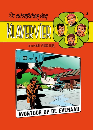 De avonturen van Klavervier 2 Avontuur op de evenaar