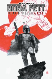 STAR WARS BOBA FETT BLACK WHITE & RED TREASURY ED