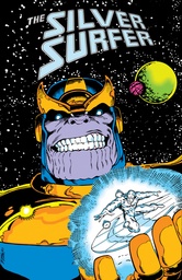 SILVER SURFER INFINITY GAUNTLET OMN RON LIM MARVEL AGE CVR