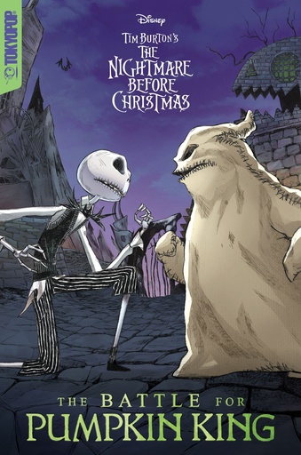 DISNEY MANGA TIM BURTONS NBX BATTLE FOR PUMPKIN KING