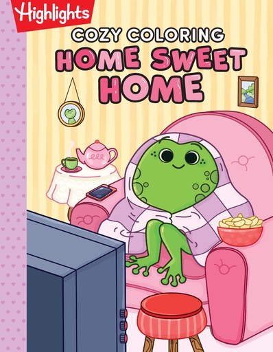 COZY COLORING HOME SWEET HOME