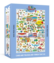 RICHARD SCARRYS CARS TRUCKS THINGS THAT GO 1000PIECE PUZZLE