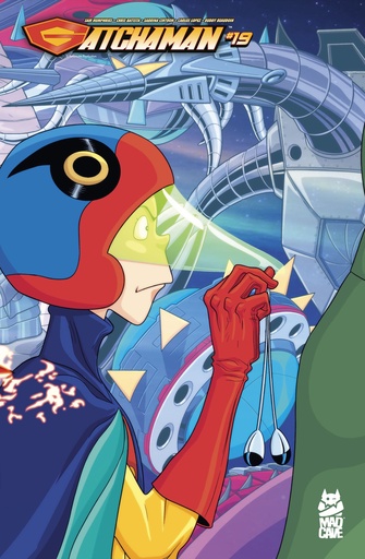 GATCHAMAN 19 CVR B CHRIS BATISTA SABRINA CINTRON CONNECTING
