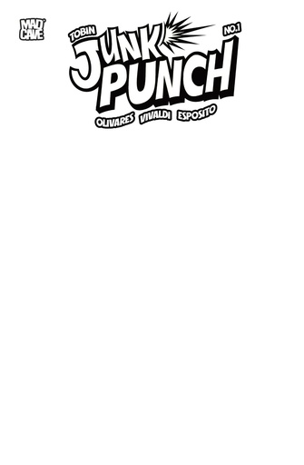 JUNK PUNCH 1 CVR D BLANK SKETCH VAR
