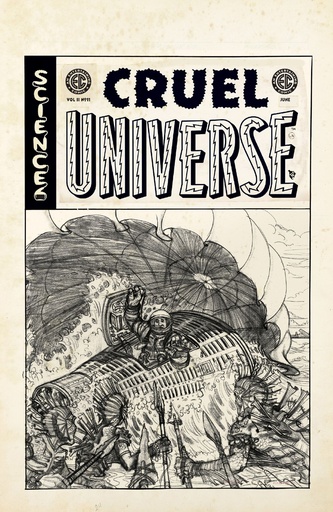 EC CRUEL UNIVERSE 2 11 CVR D INC 1:20 OLIVER DOMINGUEZ B&W A