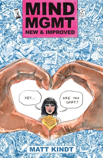 MIND MGMT NEW & IMPROVED 1 CVR A MATT KINDT DIE CUT
