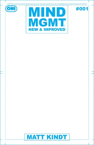 MIND MGMT NEW & IMPROVED 1 CVR D BLANK SKETCH VAR