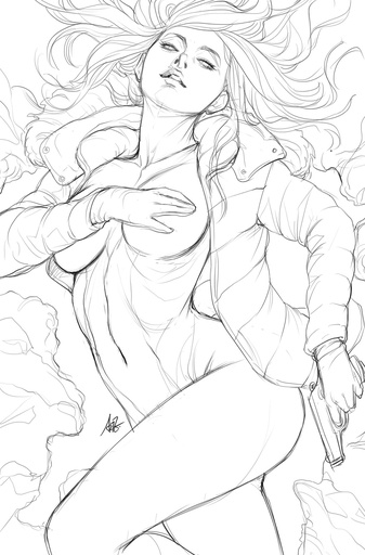 GUN HONEY DOUBLES DOWN 1 CVR L ARTGERM INKS VIRGIN VAR