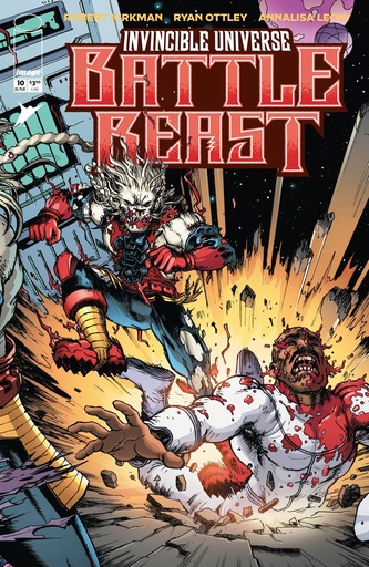 INVINCIBLE UNIVERSE BATTLE BEAST 10 CVR C INC 1:10 CHRIS BUR