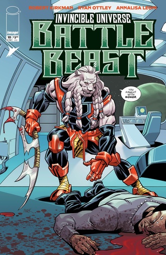 INVINCIBLE UNIVERSE BATTLE BEAST 10 CVR E INC 1:50 MARK ENGL