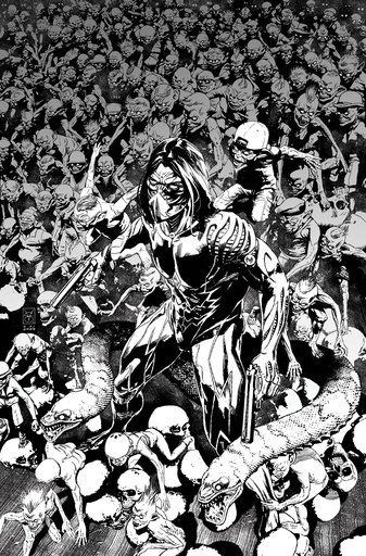 DARKNESS 6 CVR D INC 1:50 VALERIO GIANGIORDANO B&W VAR