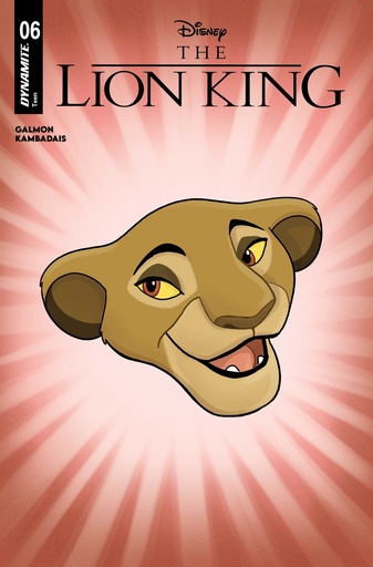 LION KING 6 CVR D CARTOON HEAD VAR