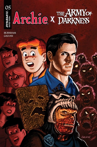 ARCHIE X ARMY OF DARKNESS 5 CVR B BILL GALVAN VAR