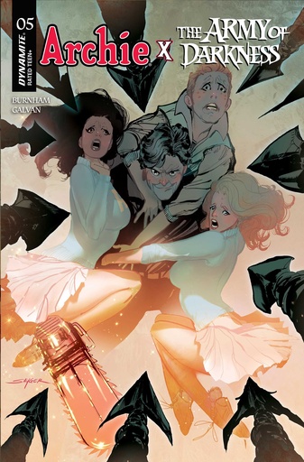ARCHIE X ARMY OF DARKNESS 5 CVR E STUART SAYGER VAR
