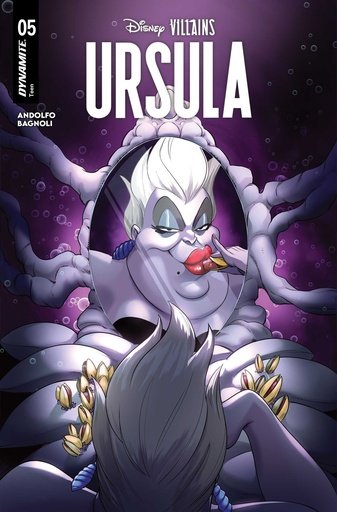 DISNEY VILLAINS URSULA 5 CVR C ROBERT QUINN VAR