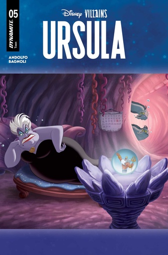 DISNEY VILLAINS URSULA 5 CVR E STORYBOOK ART VAR