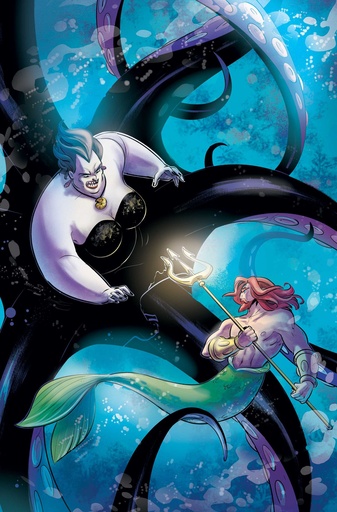 DISNEY VILLAINS URSULA 5 CVR J INC 1:20 GABRIELE BAGNOLI VIR
