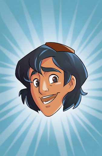 ALADDIN 2 CVR F INC 1:10 CARTOON HEAD VIRGIN VAR