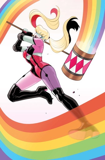 HARLEY QUINN 63 CVR E STEPHEN BYRNE DC PRIDE CARD STOCK VAR