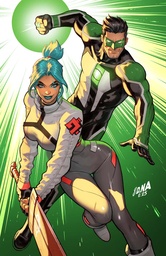 GREEN LANTERN 36 CVR B DAVID NAKAYAMA CARD STOCK VAR