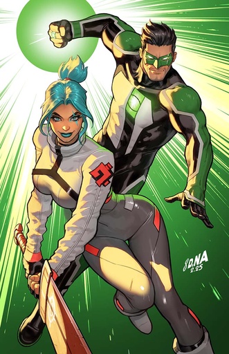 GREEN LANTERN 36 CVR B DAVID NAKAYAMA CARD STOCK VAR
