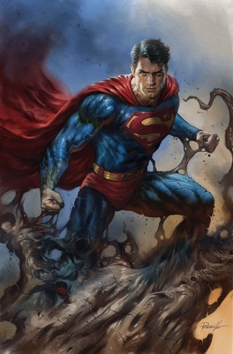 ADVENTURES OF SUPERMAN BOOK OF EL 9 CVR B LUCIO PARRILLO CAR