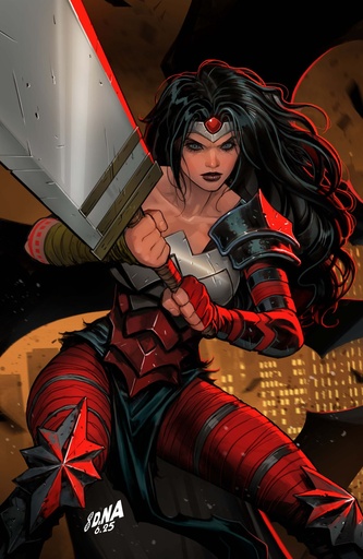 ABSOLUTE WONDER WOMAN 21 CVR B DAVID NAKAYAMA CARD STOCK VAR