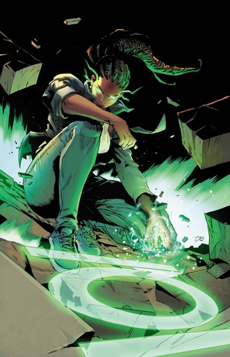 ABSOLUTE GREEN LANTERN 15 CVR B DEXTER SOY CARD STOCK VAR