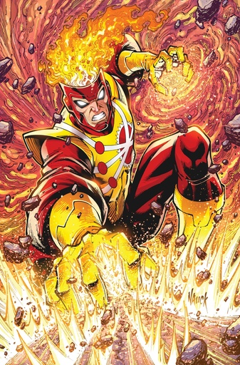 FURY OF FIRESTORM 3 CVR B TODD NAUCK CARD STOCK VAR