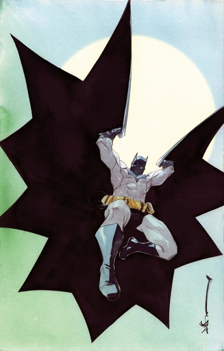 BATMAN 10 CVR B DUSTIN NGUYEN CARD STOCK VAR