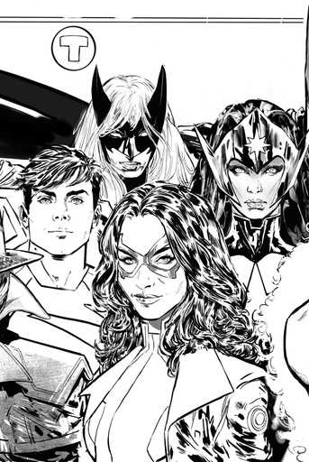 JUSTICE LEAGUE DREAM GIRLS A DC PRIDE EVENT 2 CVR B JIMENEZ