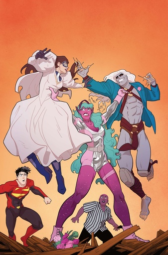 JUSTICE LEAGUE DREAM GIRLS A DC PRIDE EVENT 4 CVR A BRANDT&S