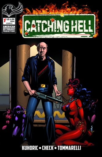 CATCHING HELL FEAT REGGIE BANNISTER 1 CVR D BUZ HASSON VAR