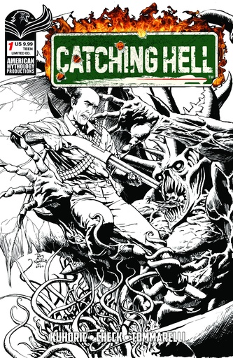 CATCHING HELL FEAT REGGIE BANNISTER 1 CVR F ROY ALLAN MARTIN