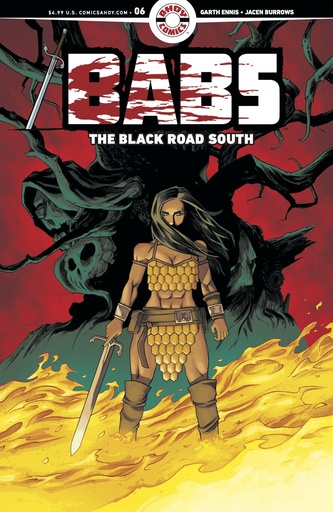 BABS THE BLACK ROAD SOUTH 6 CVR B 3 COPY DECLAN SHALVEY UNLO