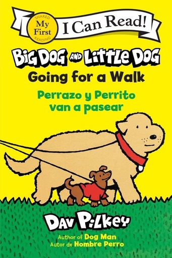 BIG DOG AND LITTLE DOG GOING FOR A WALK PERRAZO Y PERRITO VA