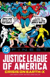 DC FINEST JUSTICE LEAGUE OF AMERICA CRISIS ON EARTH-X