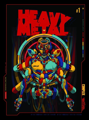 HEAVY METAL MAGAZINE 1 HC LTD