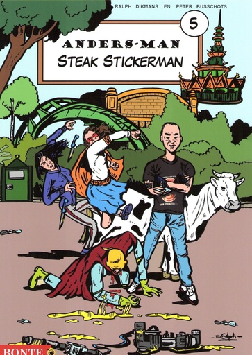 Anders-Man 5 Steak Stickerman