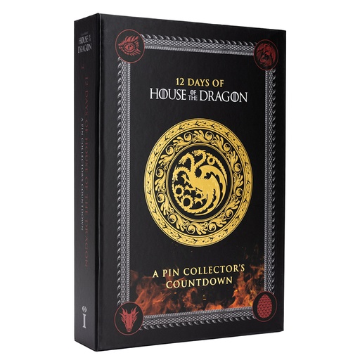 12 DAYS OF HOUSE OF THE DRAGON PINS ADVENT CALENDAR